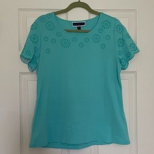 Karen Scott XL Short Sleeve Top